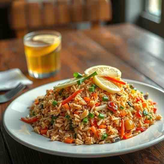 Veg Fried Rice - Quick & Healthy Recipe for Busy Weeknights